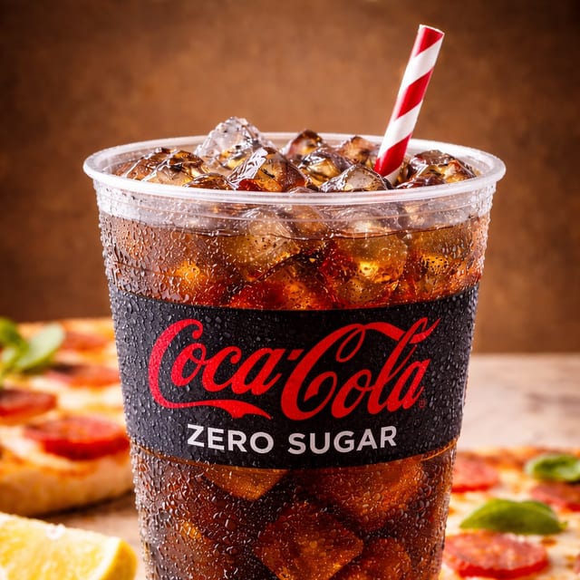 Large Coke Zero.