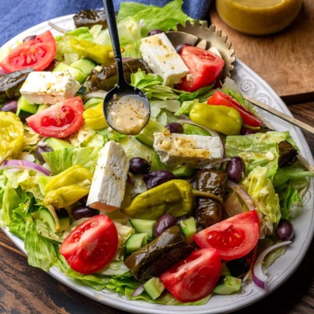 Large Greek Salad.