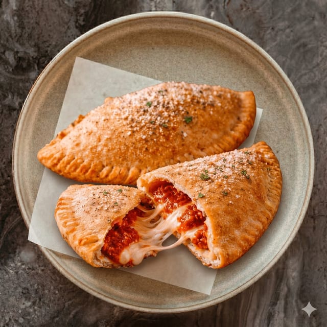 NJ Style Panzerotti Lunch Special.