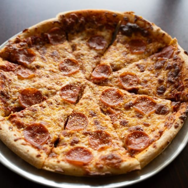 Small Pepperoni Pizza.