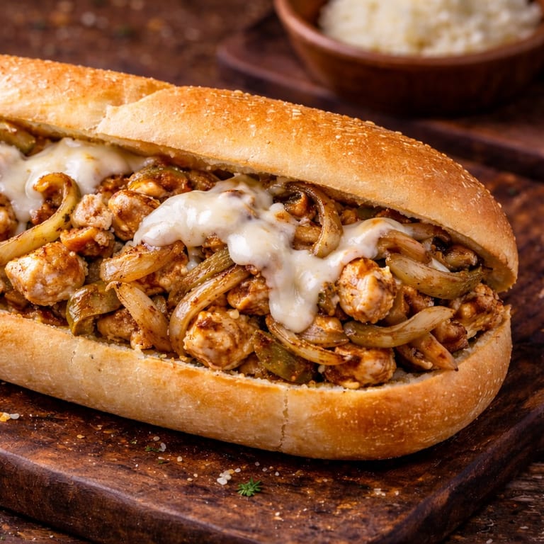 Indulge in Our Cheesesteak
