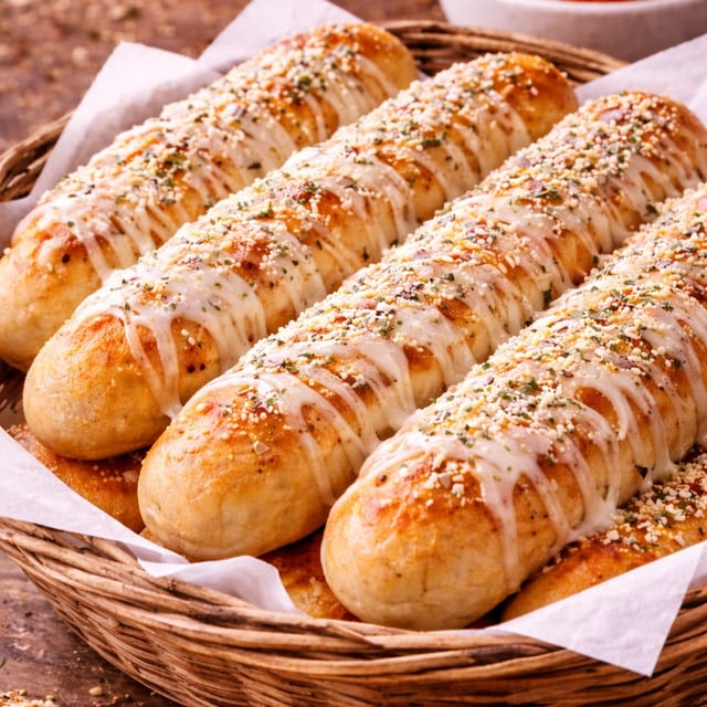 Cheesy Breadsticks.
