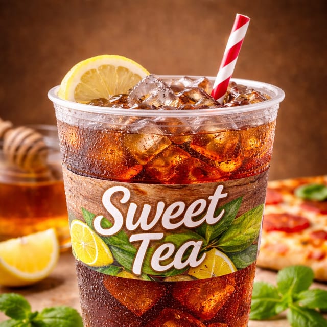 Large Iced Sweet Tea.