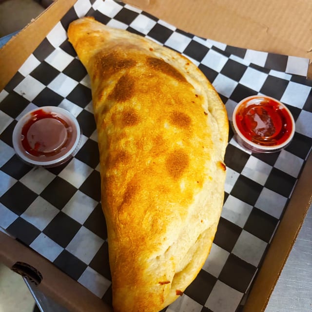 Vegetable Stromboli.