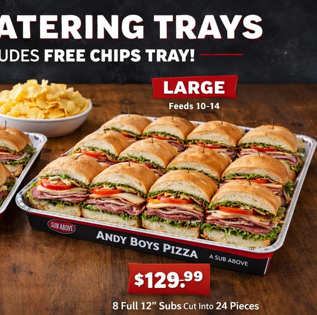 Large Tray (8 Subs).