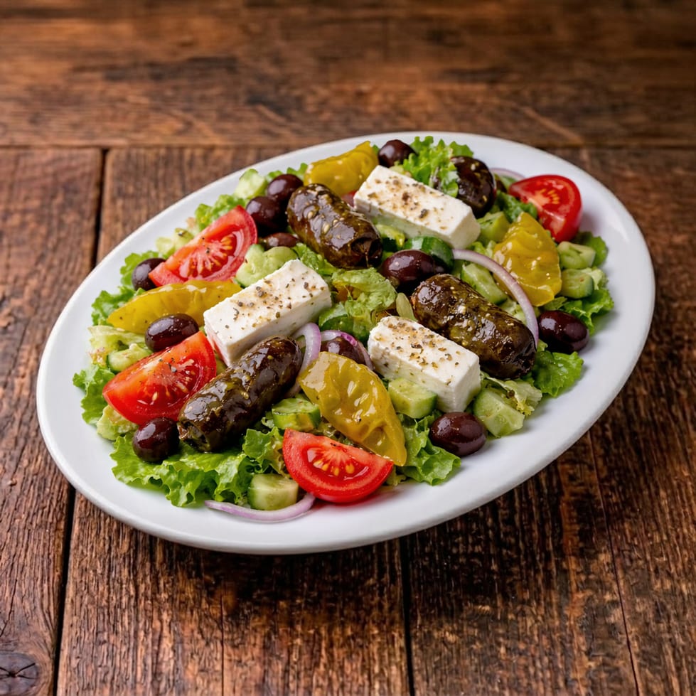 Large Greek Salad.